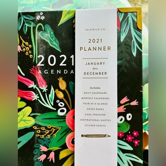 🍁3/$10 NEW 2021 Idlewild Co. Big Island Wire-bound Planner - Picture 9 of 17